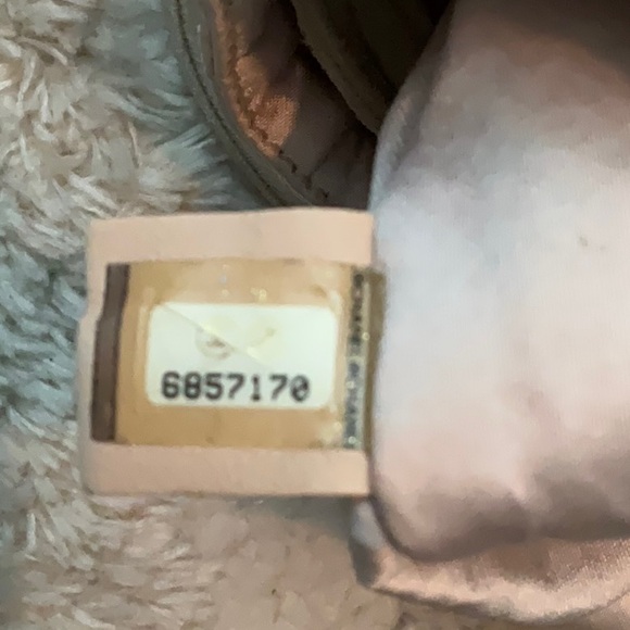 CHANEL Vintage Quilted Satin and Suede
Drawstring Backpack - Picture 10 of 13